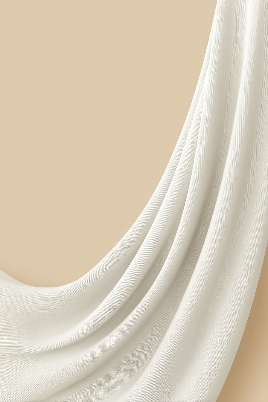 Tencel™ / Bamboo Jersey - Blanc