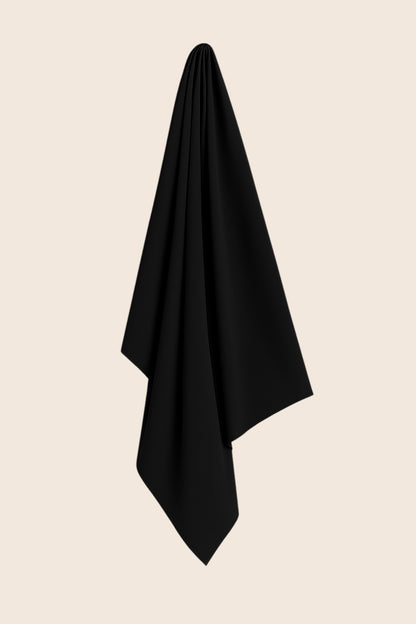 Voile de bain noir