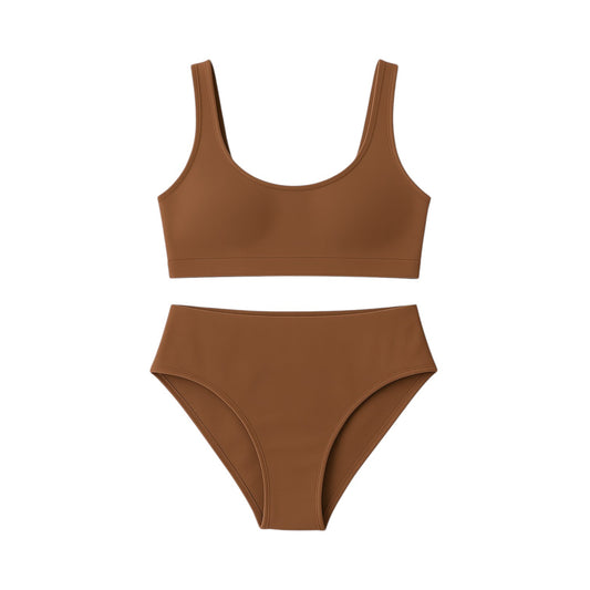 Sous-burkini transbronzant avec coques
