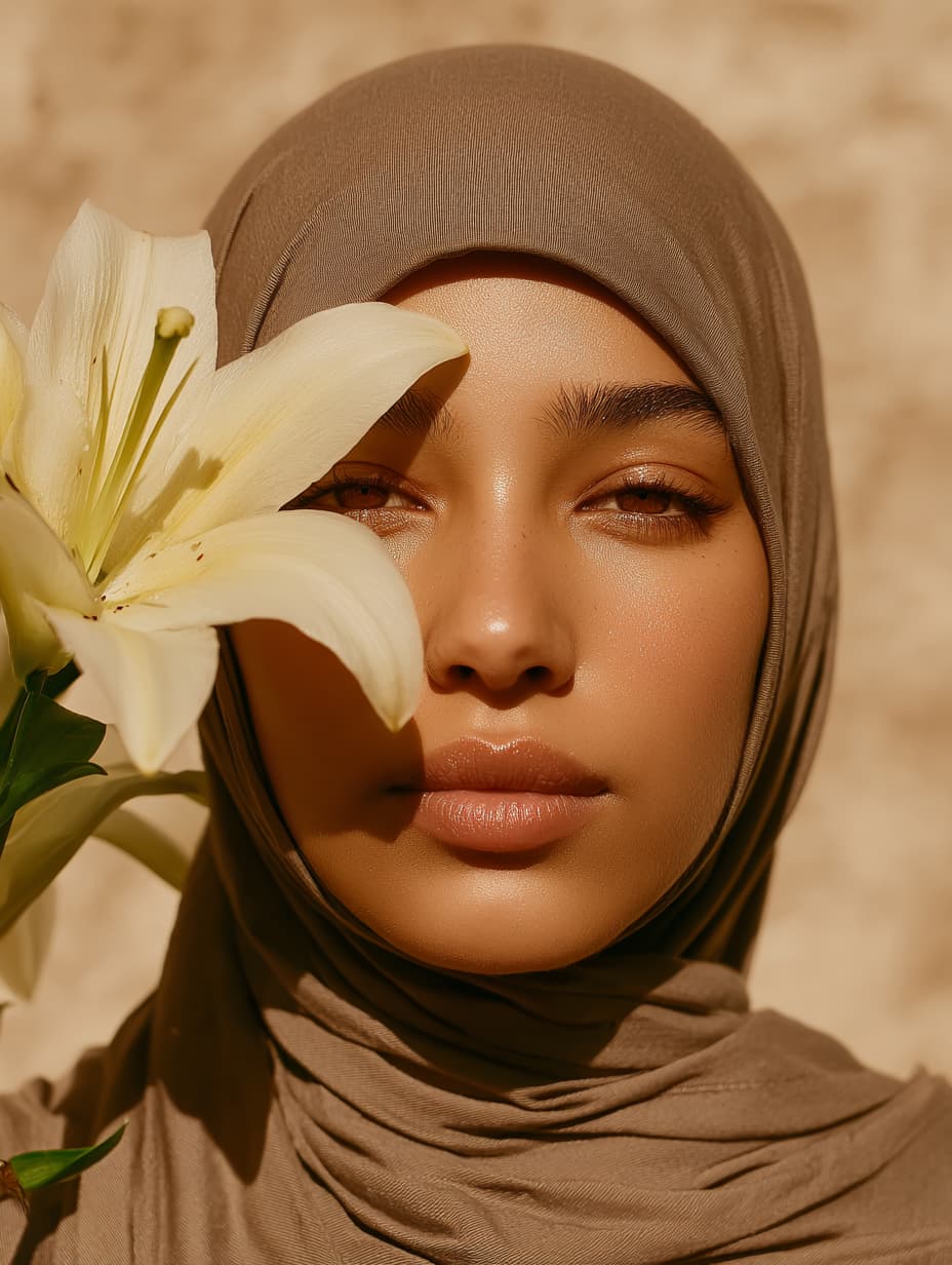 Voile de bain taupe