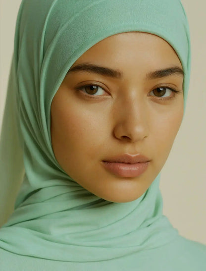 Voile de bain menthe